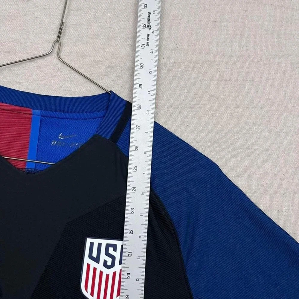 USA Soccer Nike 2016 USMNT Black Away Jersey Shirt Dri-Fit - Picture 8 of 8